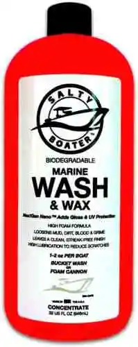 Salty Boater wash and wax