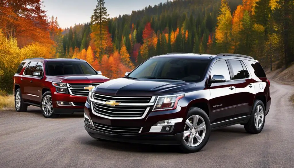 Traverse vs Tahoe A Comprehensive Car Comparison